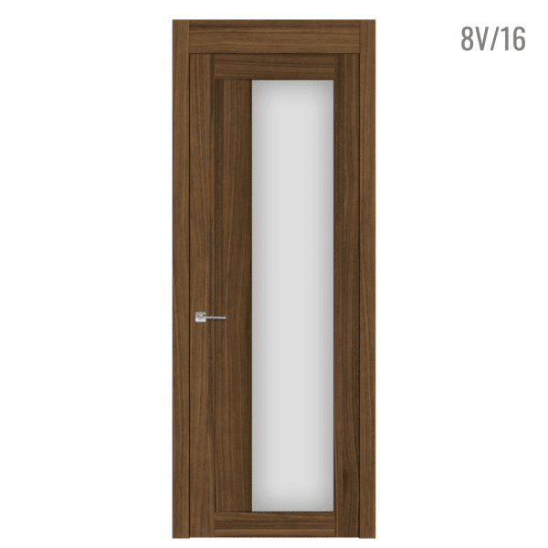 drzwi wewnętrzne moric design chiara C 93 8V-16 orzech natur pasiak