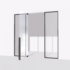 porta pivot glass drzwi pojedyncze z podwojna scianka dzialowa 1