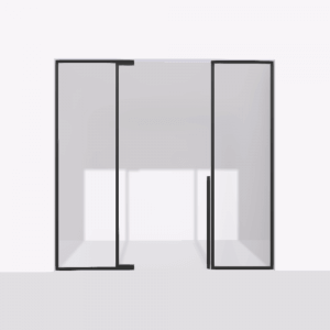 porta pivot glass drzwi pojedyncze z podwojna scianka dzialowa 2