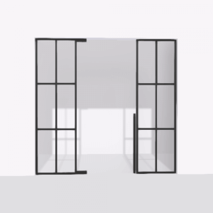 porta pivot glass drzwi pojedyncze z podwojna scianka dzialowa 5