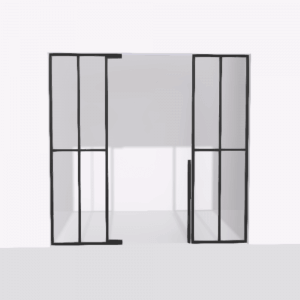 porta pivot glass drzwi pojedyncze z podwojna scianka dzialowa 9